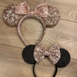 Rose Gold Minnie Ears